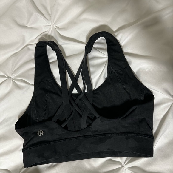 Lululemon Free to be Elevated Bra, Size 6, Heritage 365 Camo Deep Coal Multi - Picture 2 of 4